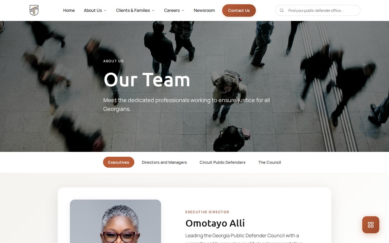 Official Toombs Circuit public defender directory