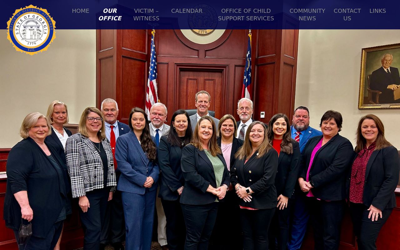 Official Toombs Judicial Circuit prosecution office information